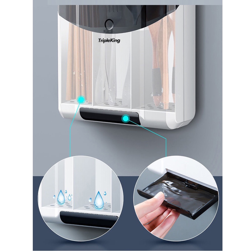 Máy sấy đũa, Máy khử khuẩn đũa thìa bằng tia UV