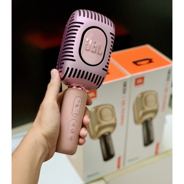 Micro karaoke kiêm loa JBL KMC650 hàng chính hãng - 16W