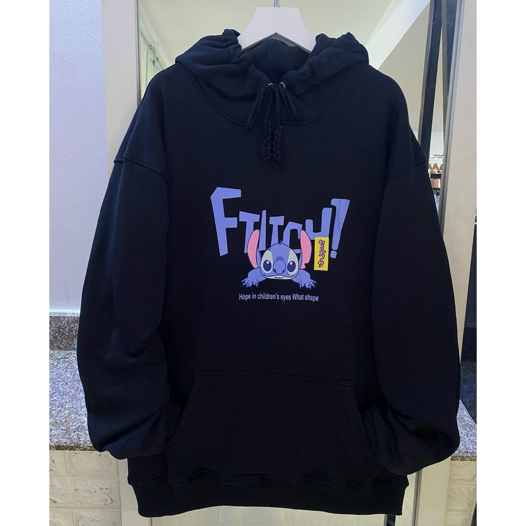 ÁO KHOÁC HOODIE FTITCH FORM RỘNG UNISEX ( ẢNH THẬT - VIDEO SẢN PHẨM )