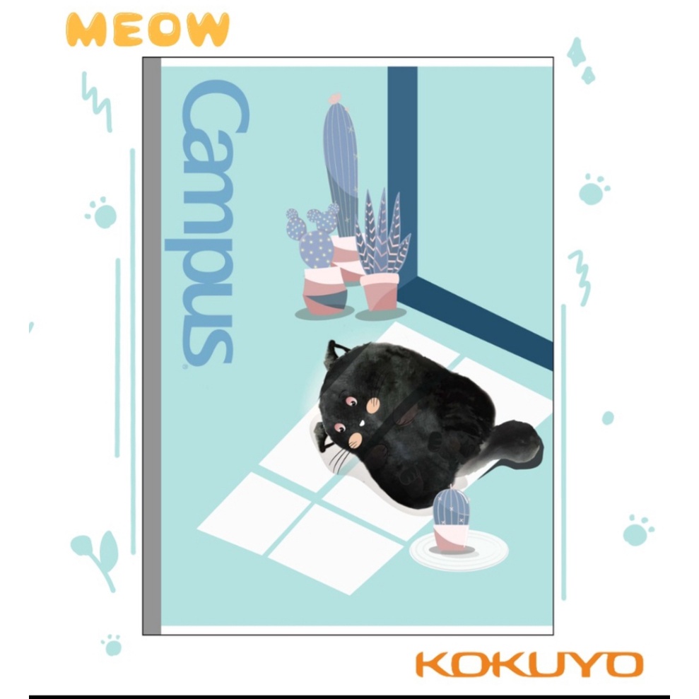 Vở kẻ ngang (có chấm) Campus MEOW 120 Trang, ĐL 70 gsm NB-BMEO120-2 (giao màu ngẫu nhiên)