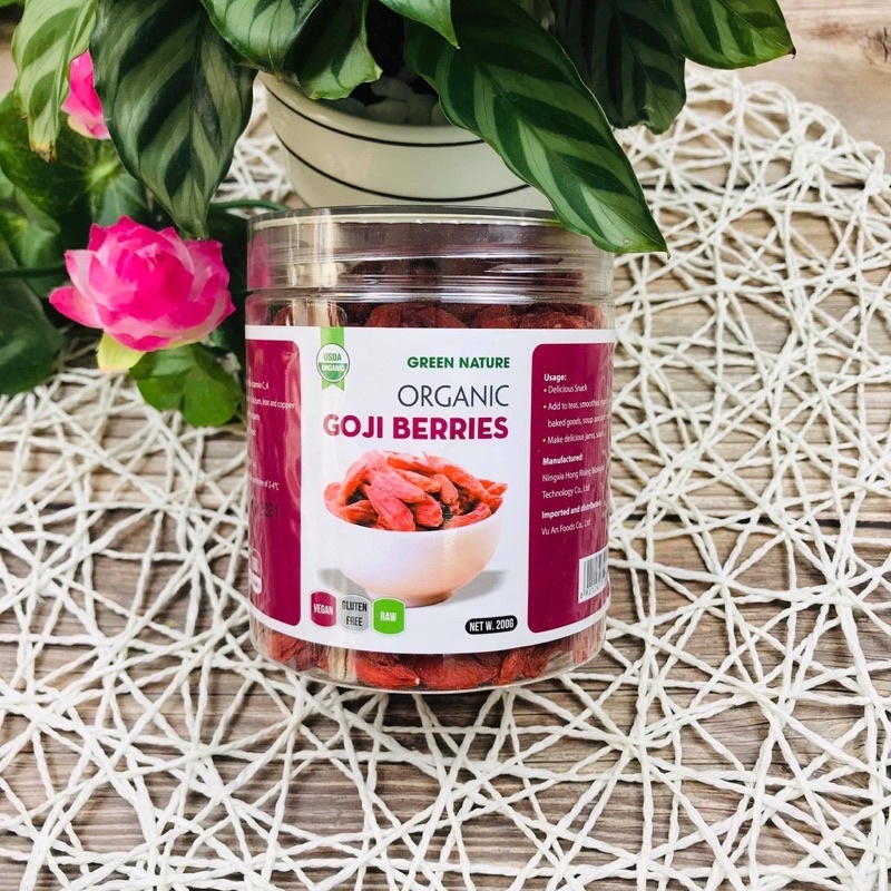 Kỷ tử hữu cơ Green Natural size lớn [tách lẻ]
