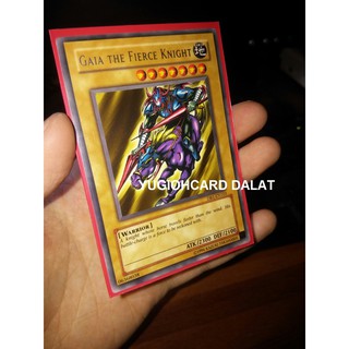 Thẻ bài yugioh chính hãng Gaia The Fierce Knight - Common