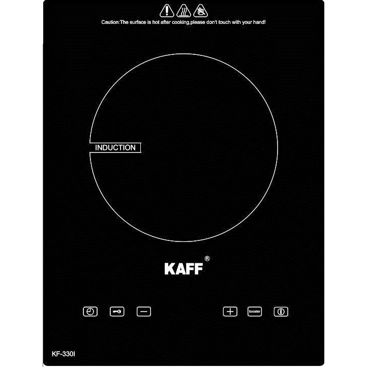 ⚡SALE SỐC⚡ Bếp từ đơn âm cảm ứng DOMINO chính hãng KAFF KF-330I (mặt kính siêu bền, công suất 2000W)