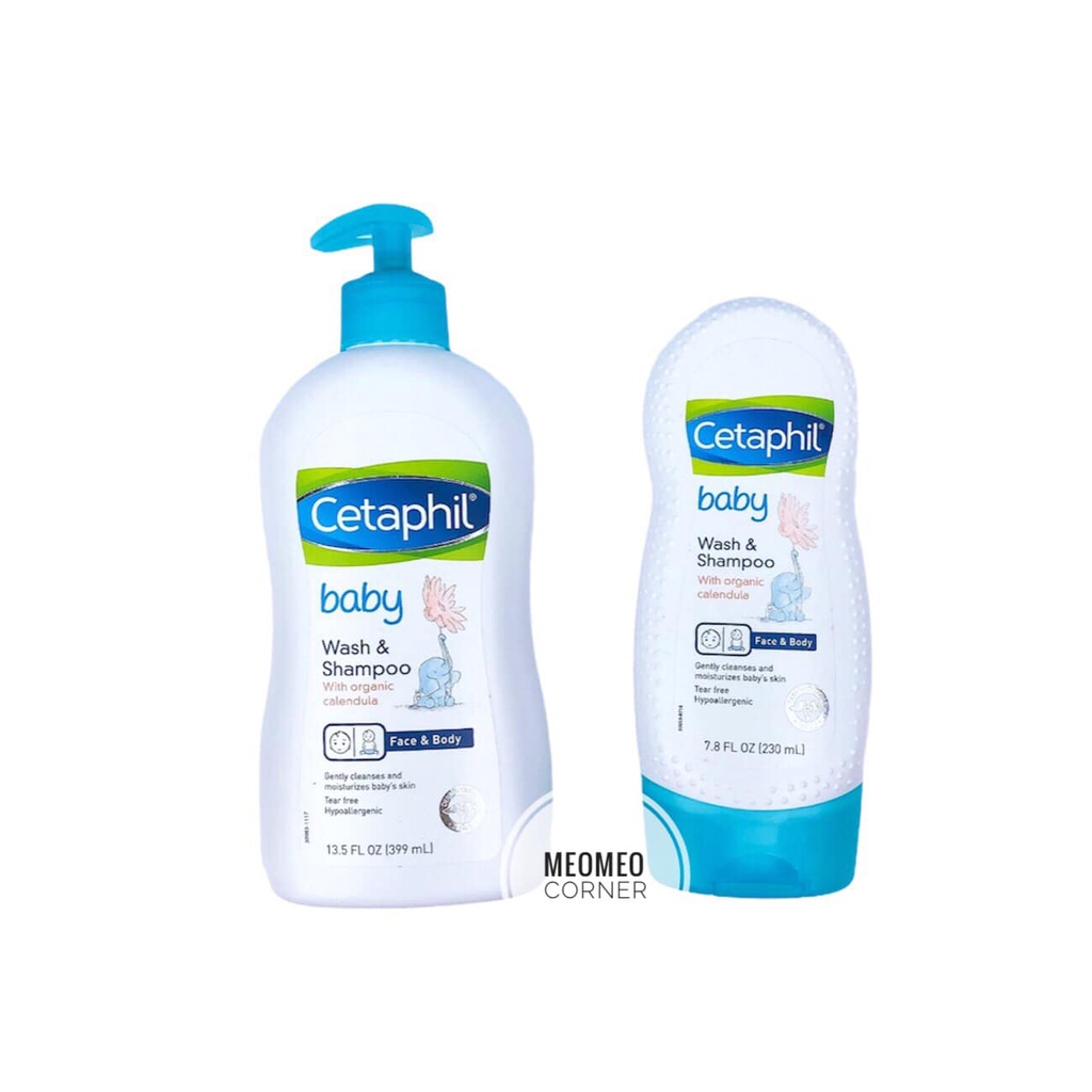 Sữa tắm gội toàn thân hoa cúc Cetaphil Baby 230ml & 400ml