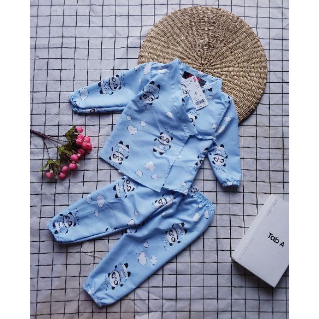 Xả hàng không lợi nhuận Bộ Yukata pijama dài tay mẫu mới 2018 cho bé trai bé gái Bông Bống Store