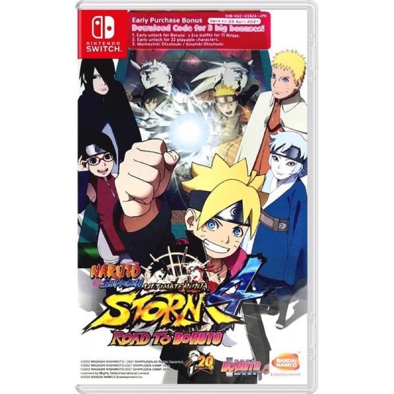 Game Nintendo Switch : Naruto Ultimate Ninja Storm likenew