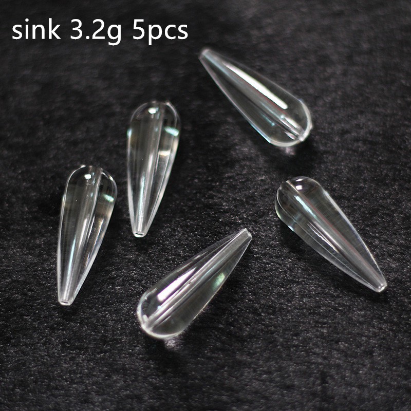 Mồi câu cá 3.2 / 4.6g chớp nháy chuyên dụng để thu hút khoảng cách xa