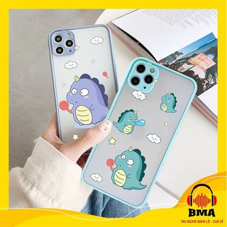Ốp lưng xiaomi redmi note 10 /note 8/ note 8 pro/note 9/note 9s/ redmi 9A/ redmi 9/note 7/8/8A mẫu nhám khủng long chibi