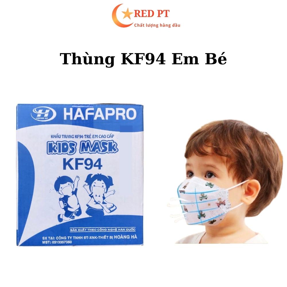 Khẩu trang kf94 cho bé, thùng khẩu trang kf94 cho bé kiểu dáng Hàn Quốc