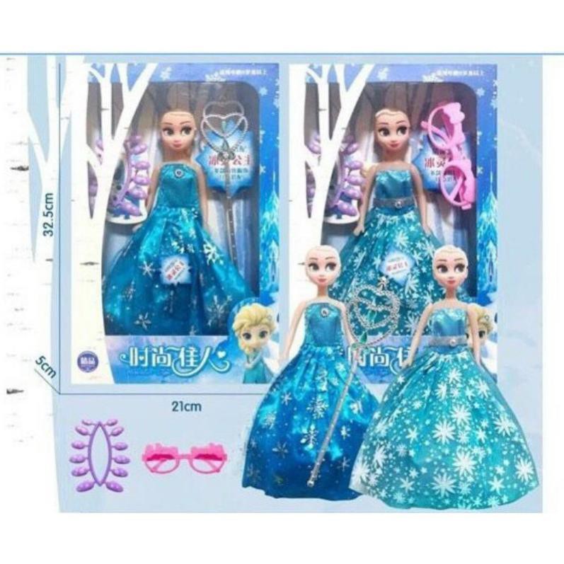 Hộp đồ chơi búp bê elsA