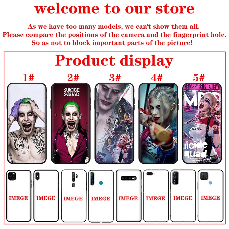 Ốp Điện Thoại Tpu Silicon Mềm Hình Jared Leto Joker Margot Cho Vivo Y5S Y11S Y12 Y15 Y17 Y19 Y20I Y20S Y30 Y50 Y70 2020 72z