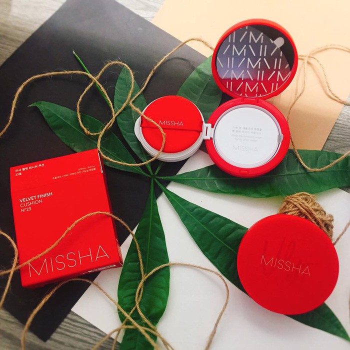 Phấn Nước Missha Velvet Finish Cushion Vỏ Đỏ Tone23 - Kiềm Dầu, Che Phủ Tốt - Amora Skinlab | BigBuy360 - bigbuy360.vn