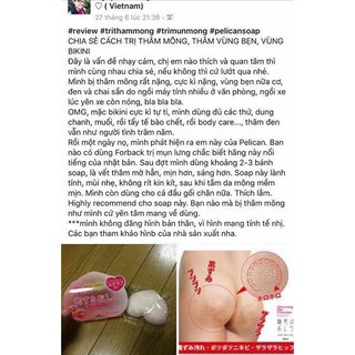 Xà phòng mông Pelican Nhật Bản (Nhập khẩu chính hãng)