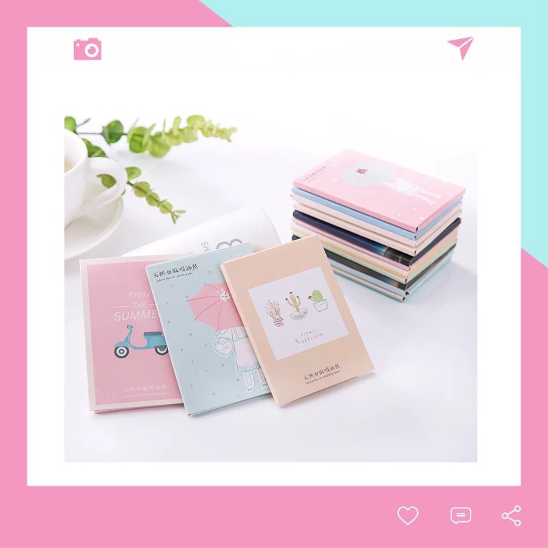 Giấy Thấm Dầu Gói 50 Tờ Nội Địa Trung [Hàng sẵn tại HN] D50