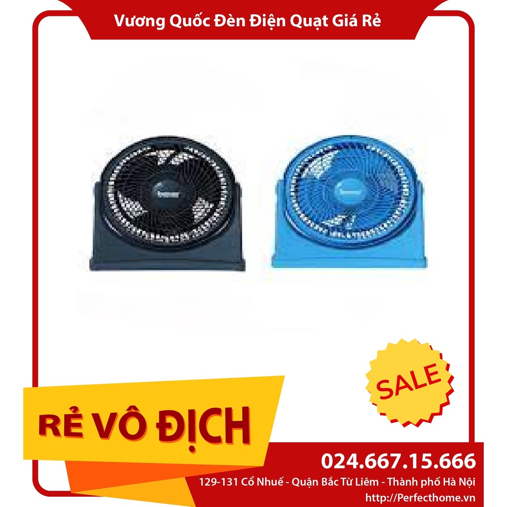 ⚡️FLASH SALE 50%⚡️{ Hàng chính_hãng}Quạt hộp Benny BFT08S màu xanh , BFT08S màu đen công suất 35W