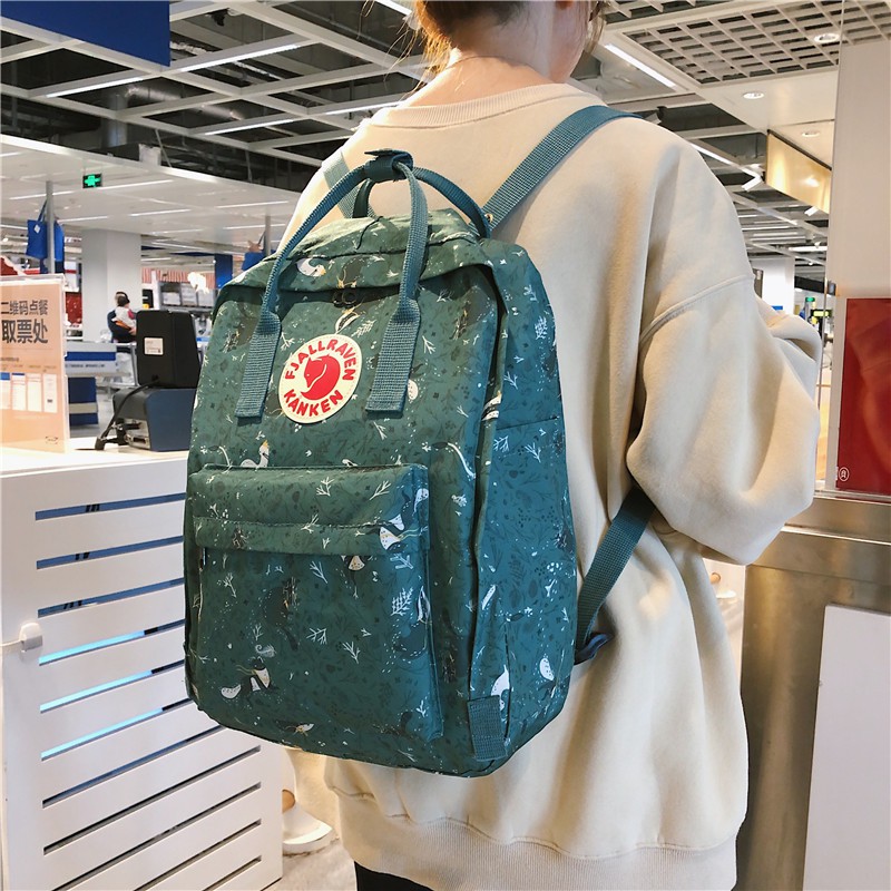 Fjallraven Arctic fox camouflage backpack kanken outdoor art backpack student light school bag