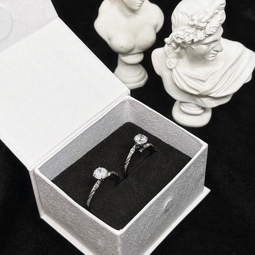 NHẪN HUGGER MẢNH KIỂU MỚI