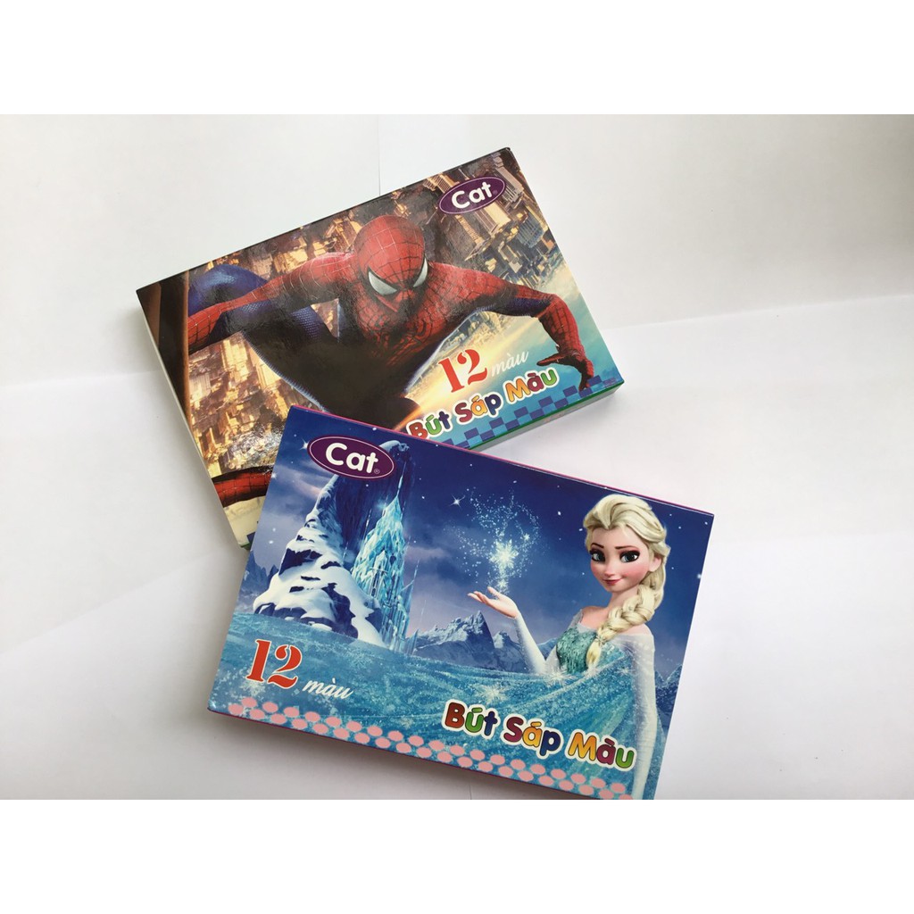 Bút sáp màu Cat 12 màu
