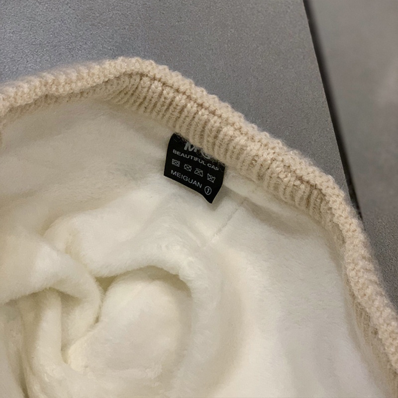 Mũ Lưỡi Trai Dệt Kim Đính Sừng Vịt Dễ Thương Dùng Trượt Tuyết / Leo Núi