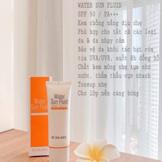 Kem chống nắng BE’BALANCE