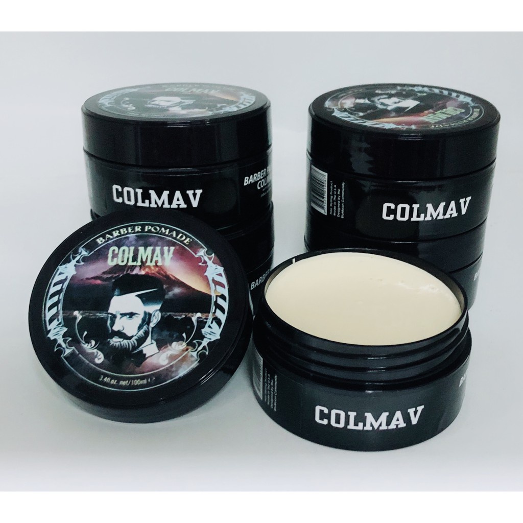 [HCM]Sáp Vuốt Tóc Colmav Barber Pomade 100ml - Wax Tạo Kiểu Tóc Cao Cấp, Siêu Giữ Nếp