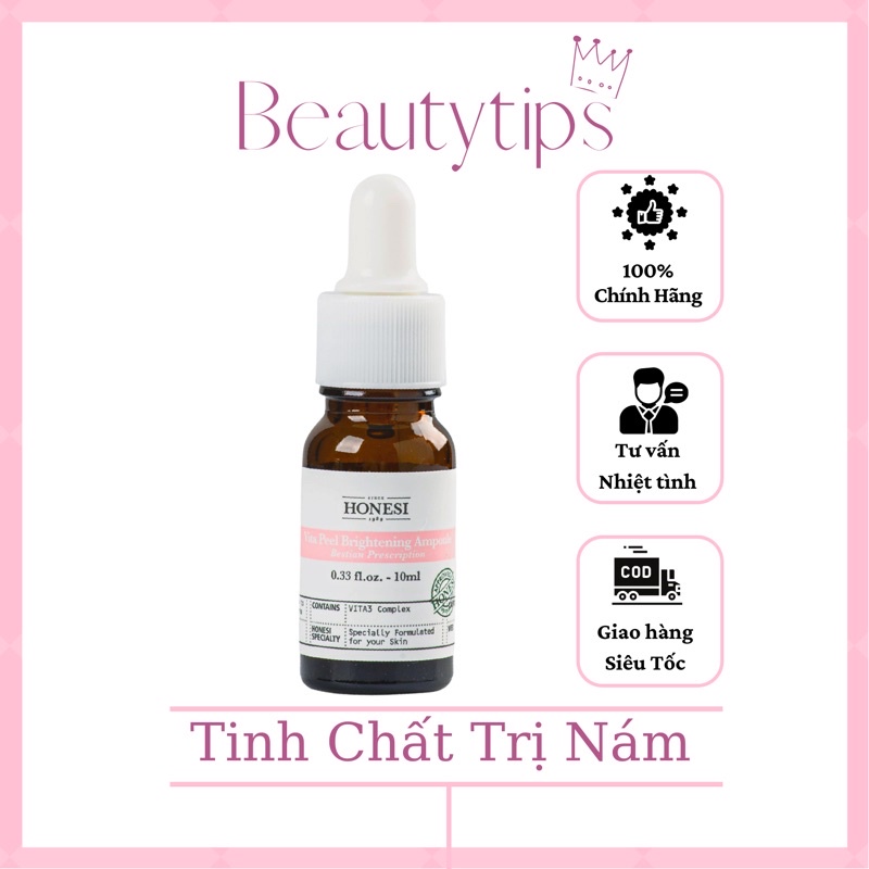 Tinh Chất Ngừa Nám Và Làm Sáng Da HONESI Vita Peel Brightening Ampoule