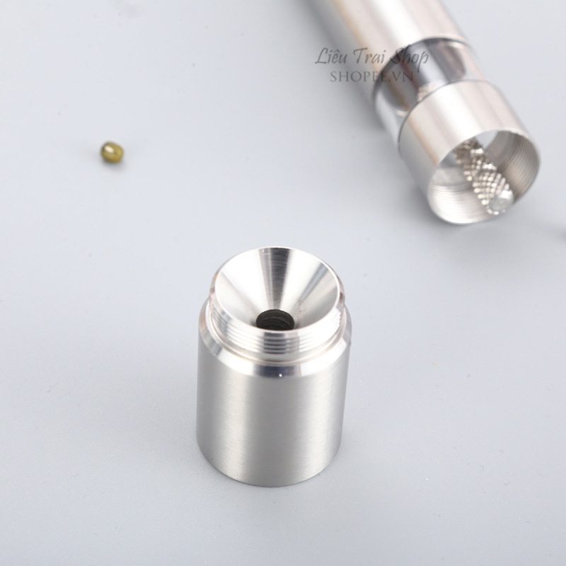 Cối xay tiêu thủ công inox một tay nhỏ gọn tiện dụng