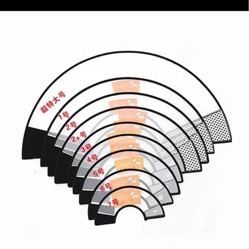 Loa Chống Liếm cho chó mèo nhựa PP an toàn - Vòng chống liếm chó thú cưng Elizabeth size nhỏ đến size to