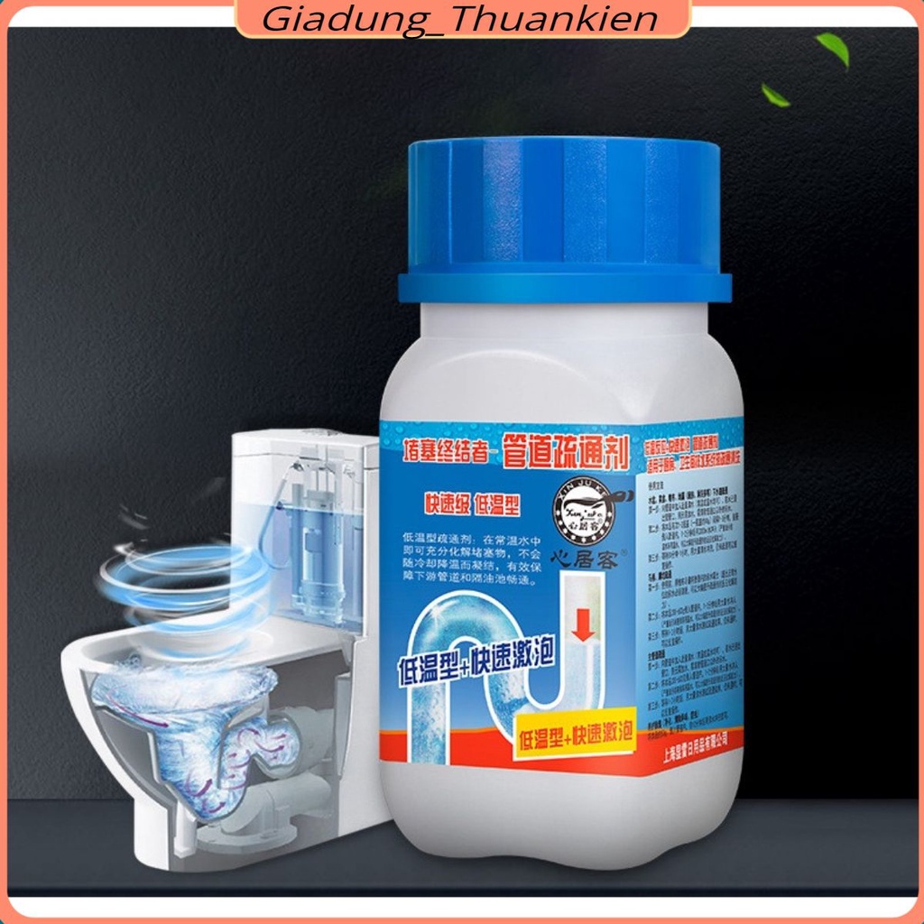 Bột Thông Cống, Bồn Cầu, Bồn Rửa Bát, Thông Tắc Đường Ống Cực Mạnh Thông Minh Tiện Lợi, Tiết Kiệm