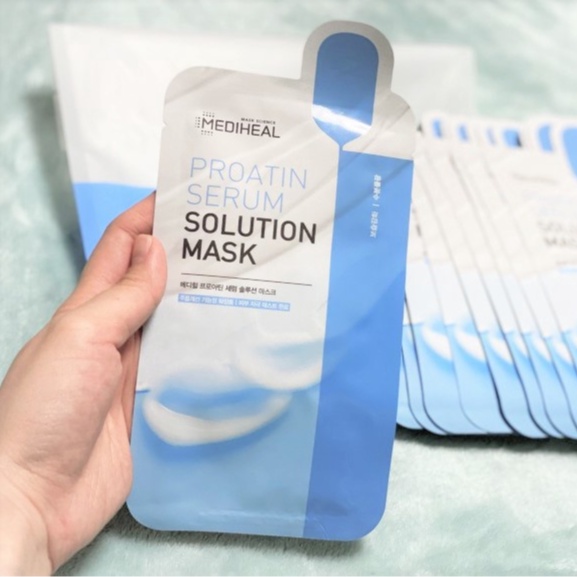 Set 15 mặt nạ tinh chất dưỡng ẩm, phục hồi chuyên sâu Mediheal Proatin Serum Solution Mask Pack 25ml