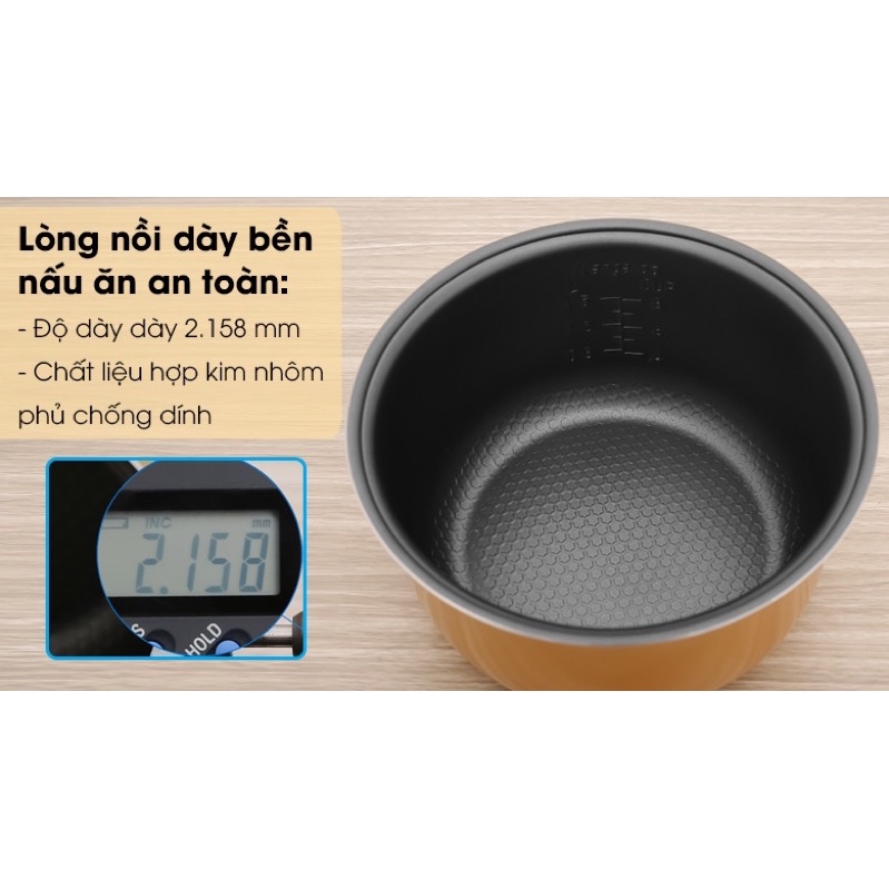 Nồi cơm điện 1,5L Kangaroo KG825