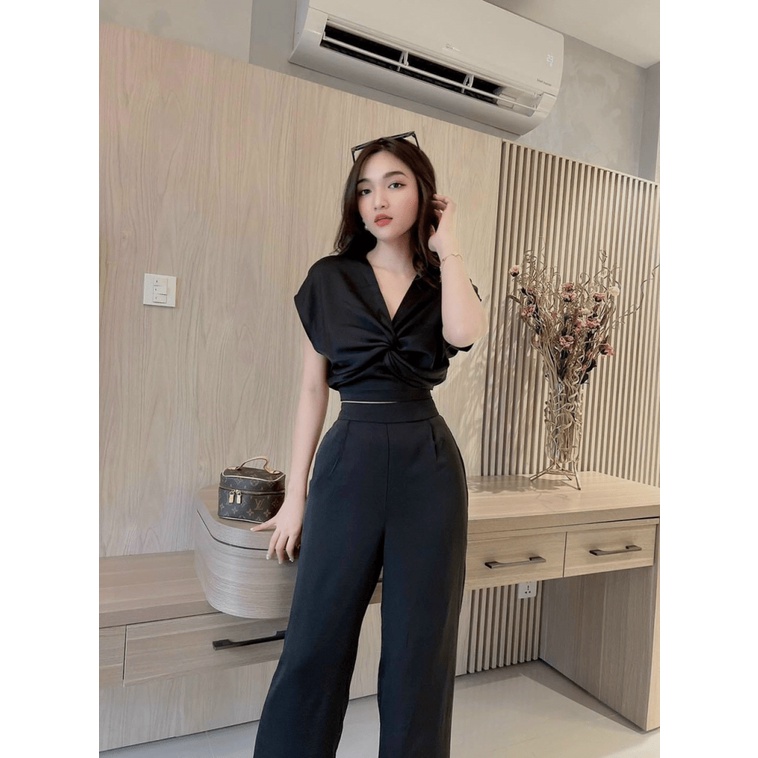 SÉT ĐŨI XOẮN NGỰC TÔN DÁNG SANG CHẢNH PU