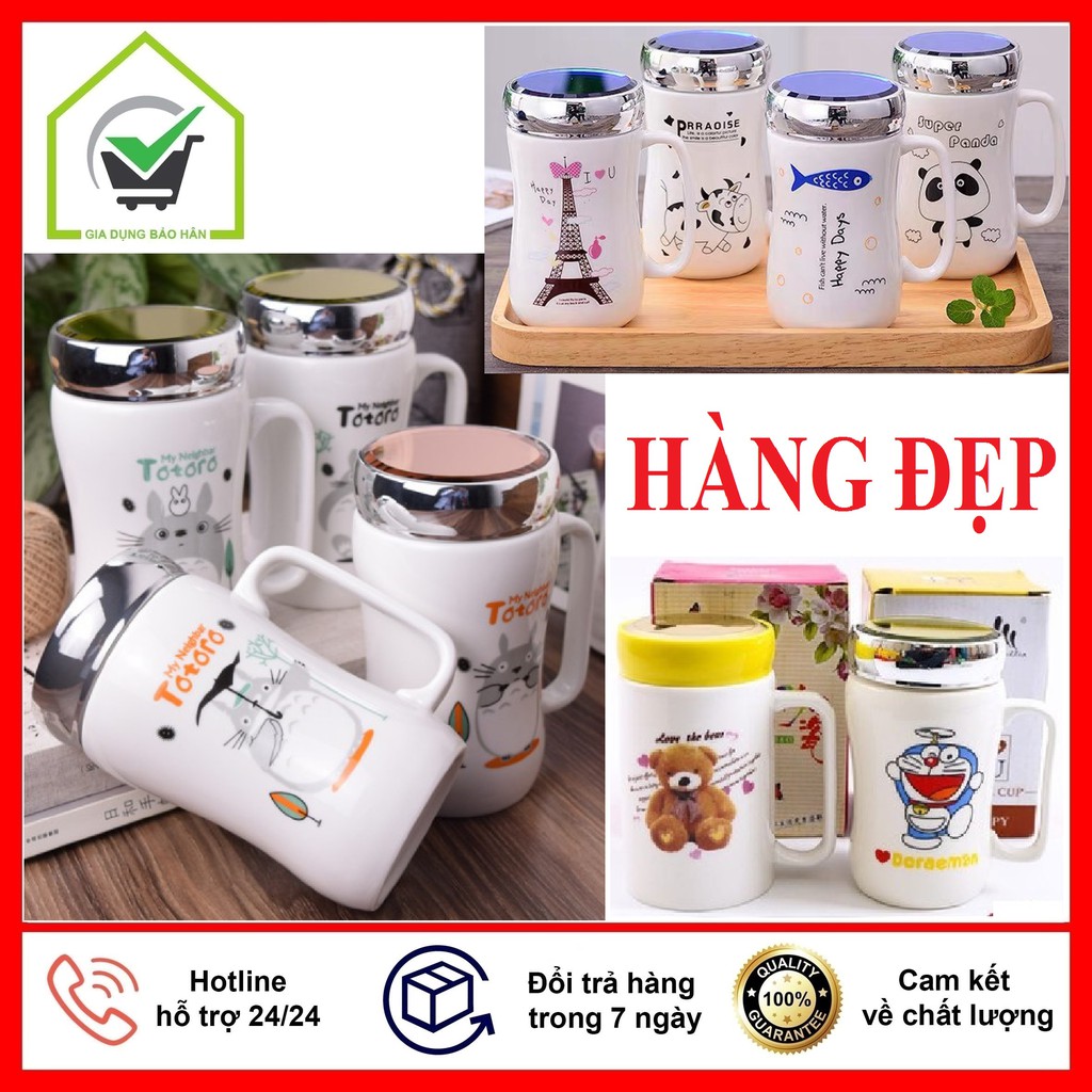 Cốc Giữ Nhiệt Có Gương Soi - Hàng Đẹp