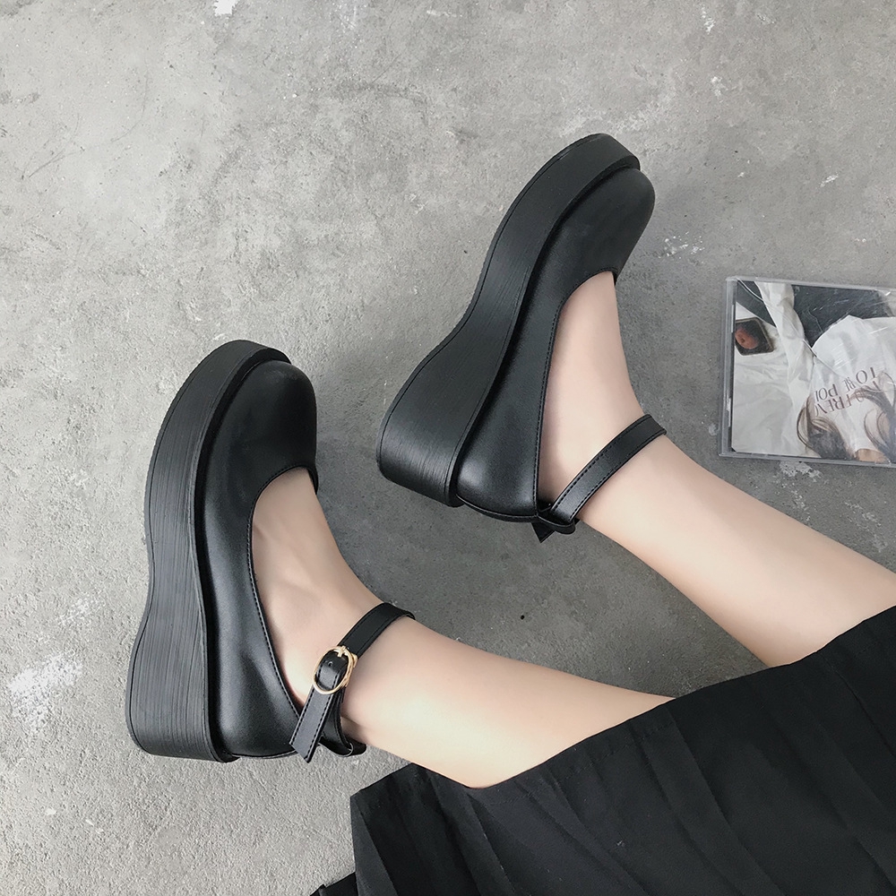 [ Mã 66CBSALE giảm 30K đơn 200K] Giày da Mary Jane phong cách thời trang Nhật Bản | BigBuy360 - bigbuy360.vn