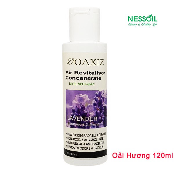 Tinh dầu nước hoa xông thơm phòng, khử mùi...120ml, dùng với máy lọc không khí, máy khuếch tán &amp; đèn xông tinh dầu