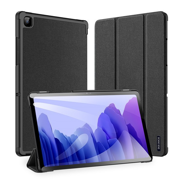 Bao da chống sốc cho Samsung Galaxy Tab A7 2020 10.4 inch T505 Auto Sleep Wake thương hiệu DUX DUCIS Domo Series cao cấp