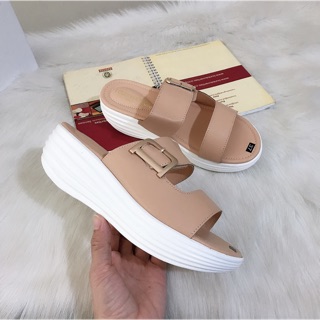 Dép đế xuồng [GIÁ RẺ] dép nữ cao 3 cm, phối khoá giá rẻ