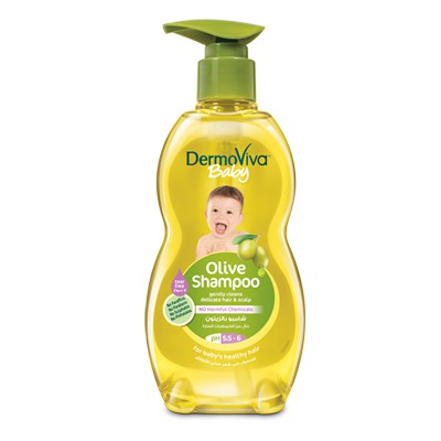 Dầu gội thiên nhiên olive - Dermoviva baby olive shampoo 200ml