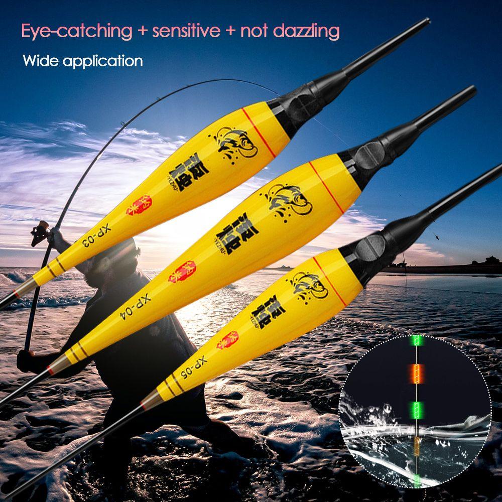 ZAIJIE24 Phao Câu Cá Có Đèn LED Thay Đổi Màu Sắc