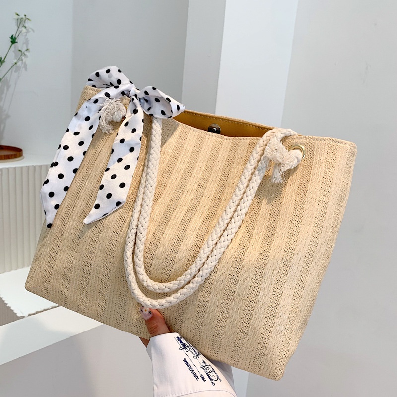 Túi Xách Đan Lát Thời Trang Nữ Tính