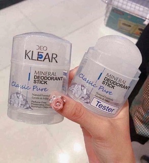 LĂN KHỬ MÙI ĐÁ KHOÁNG KLEAR 🧼