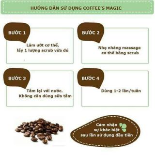 Coffee's Magic - Kem Tẩy Tế Bào chết