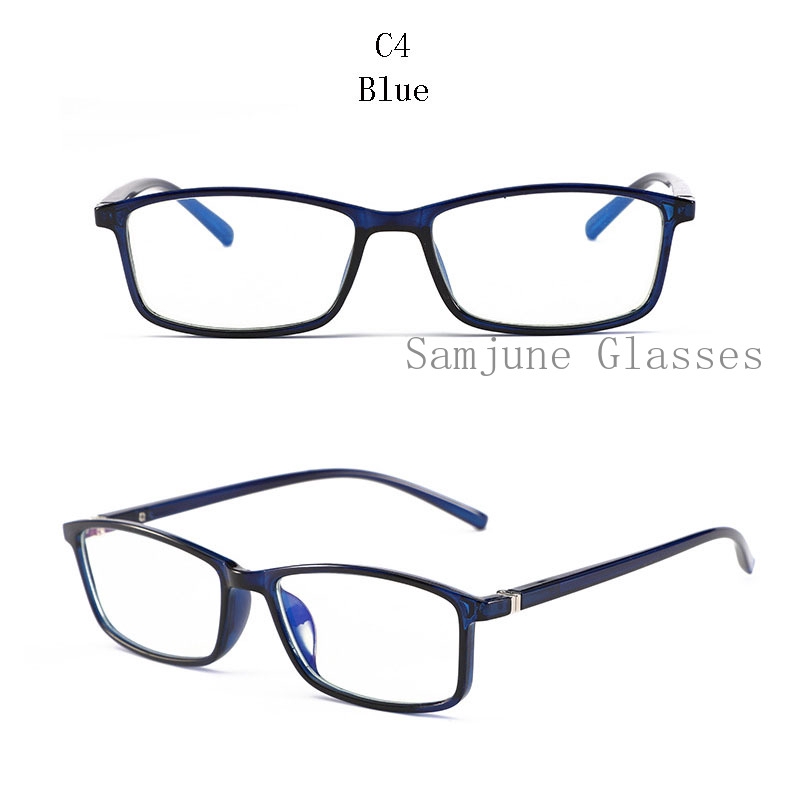 Mắt kính chống ánh sáng xanh trong suốt dành cho cả nam và nữ samjune