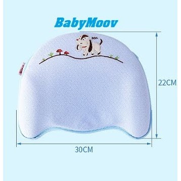 Gối cao su non Babymoov Chính hãng chống bẹp đầu cho bé