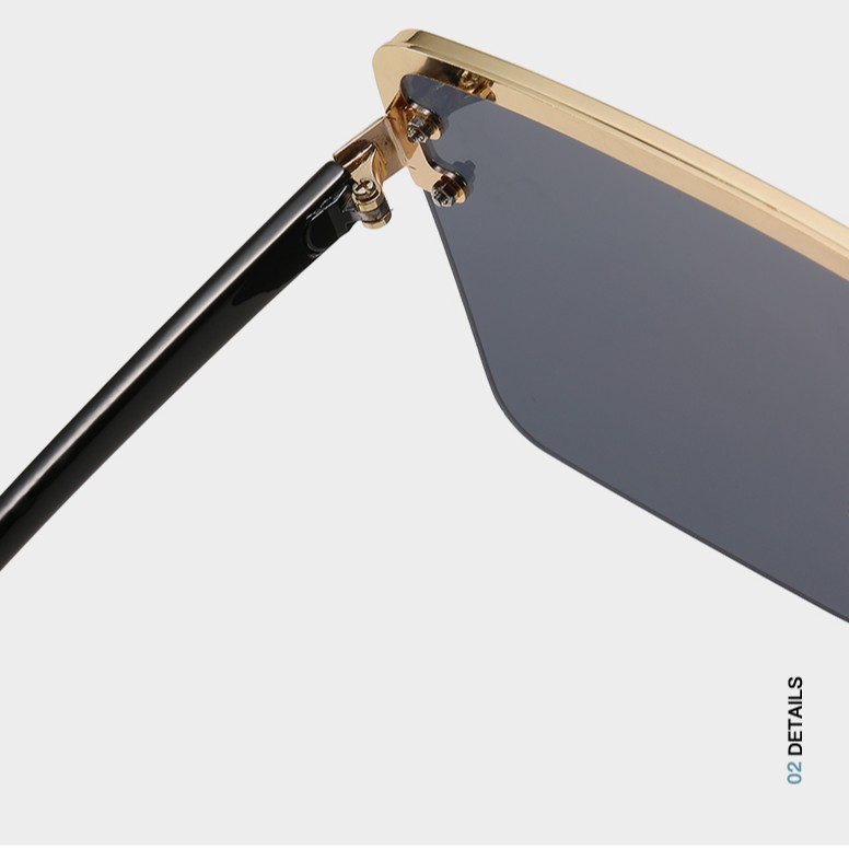 Kính mát gọng kim loại thời trang cho nữ