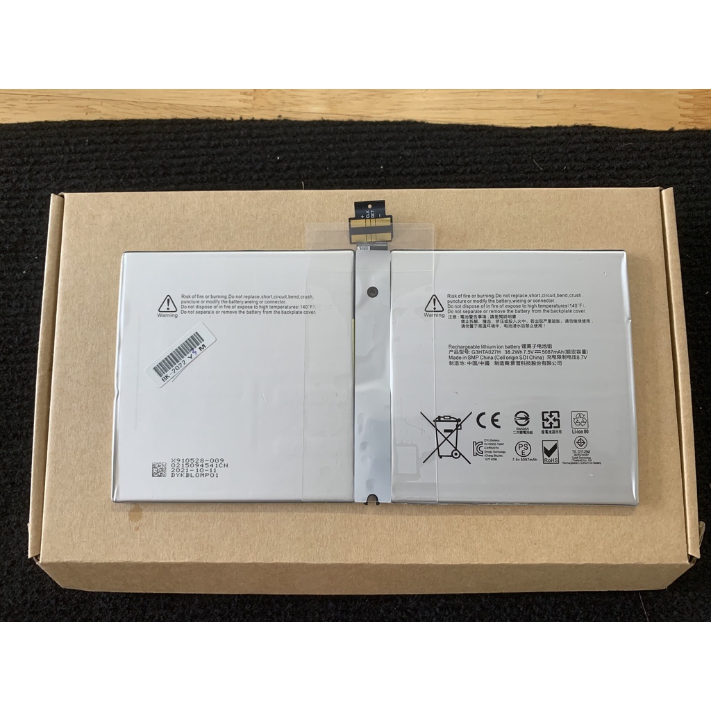 Pin Laptop Microsoft Surface Pro 3 Pro 4 Pro 5/6 Pro 7 Và Pro X - Hàng Nhập Khẩu