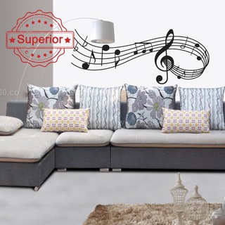 Decal dán tường hình nốt nhạc g3k9