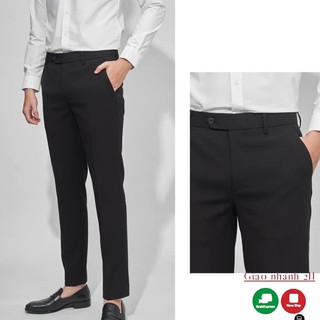 Quần Âu Nam Đẹp Dáng Côn Năng Động, Vải Co Giãn 4 Chiều, Phù Hợp Đi Làm Công Sở, Đi Học