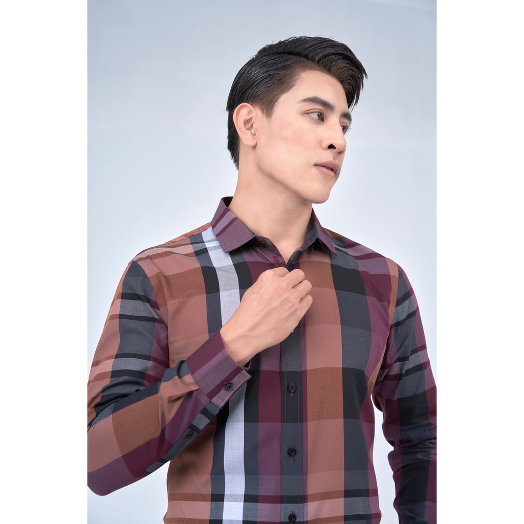 Áo sơ mi nam dài tay dáng Slim Fit DGCs - WASD2012M-S