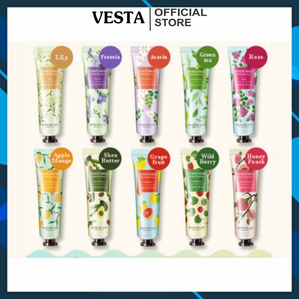 HTT4 Kem Dưỡng Da Tay 💕𝑭𝒓𝒆𝒆𝒔𝒉𝒊𝒑💕 Kem Dưỡng Ẩm Maycreate - Kem Dưỡng Tay Nội Địa